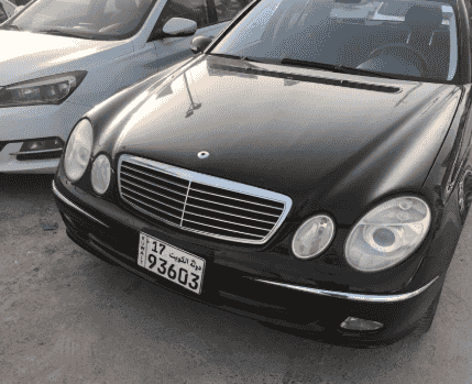 مرسيدس بنز E320 موديل2004 مرسيدس بنز E320 موديل2004